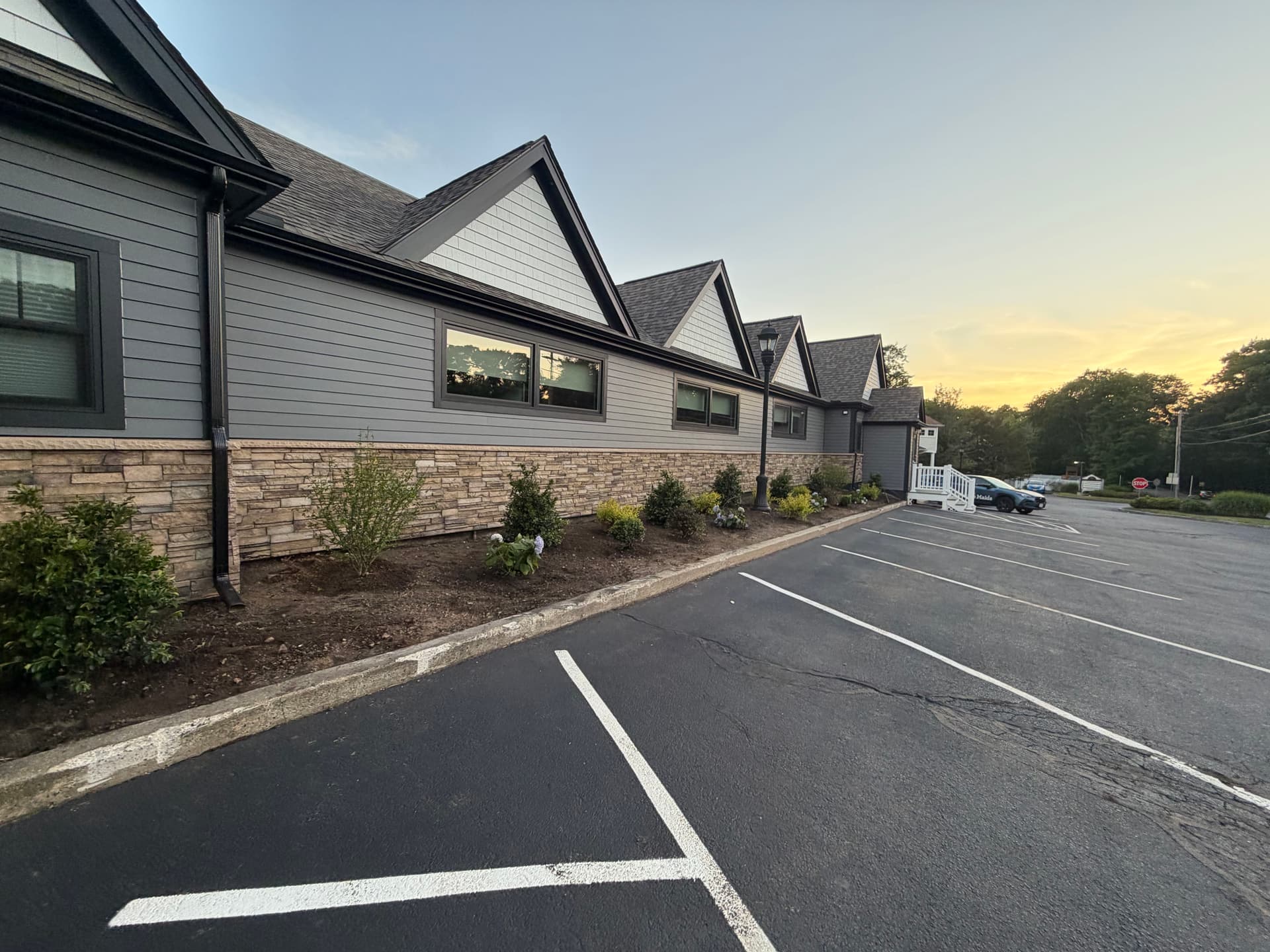 Gallery photos for Full Landscape Removal and Replanting at a Medway Restaurant: Image #6