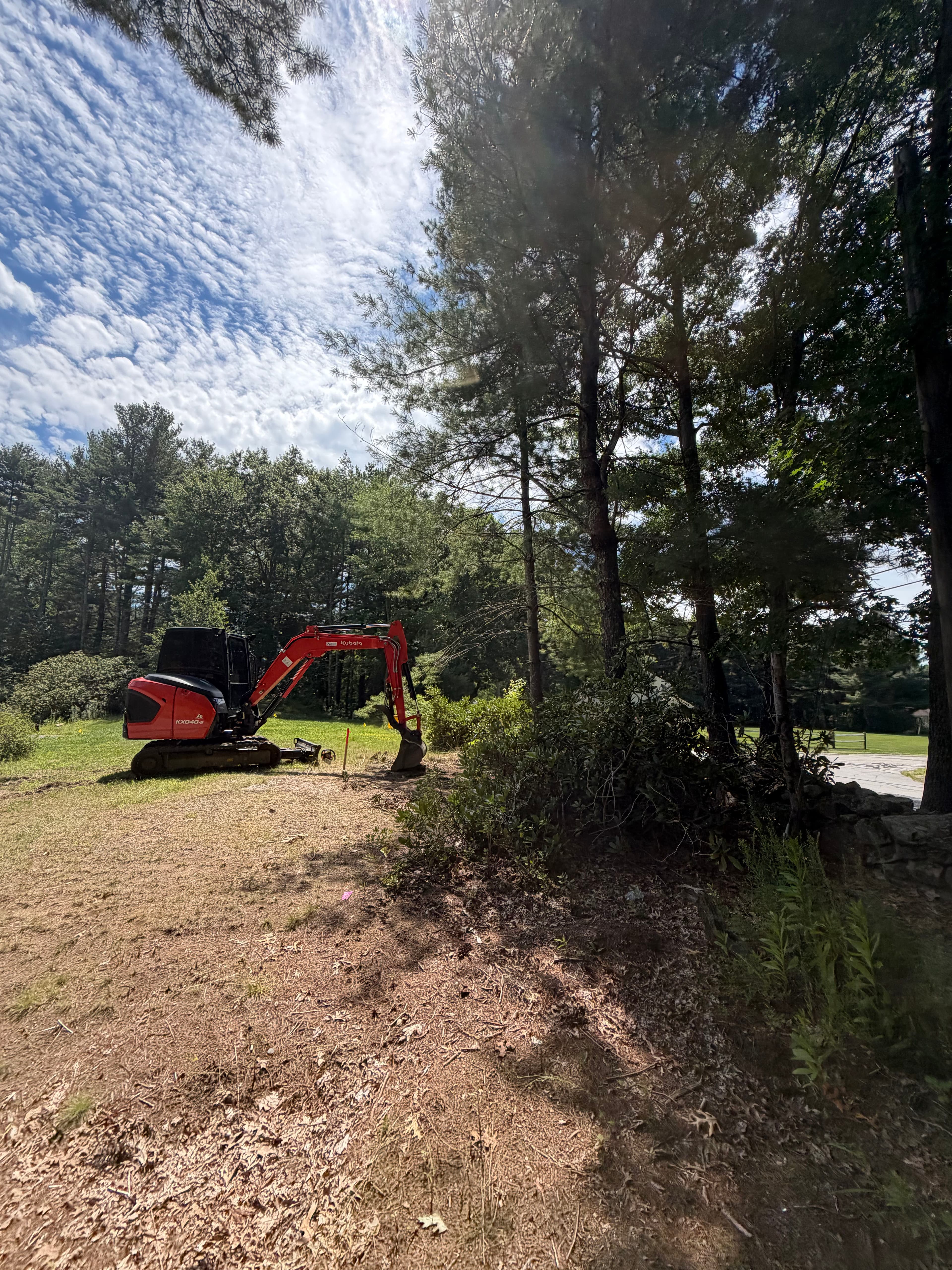 Project New Driveway Entrance Site Work in Upton image