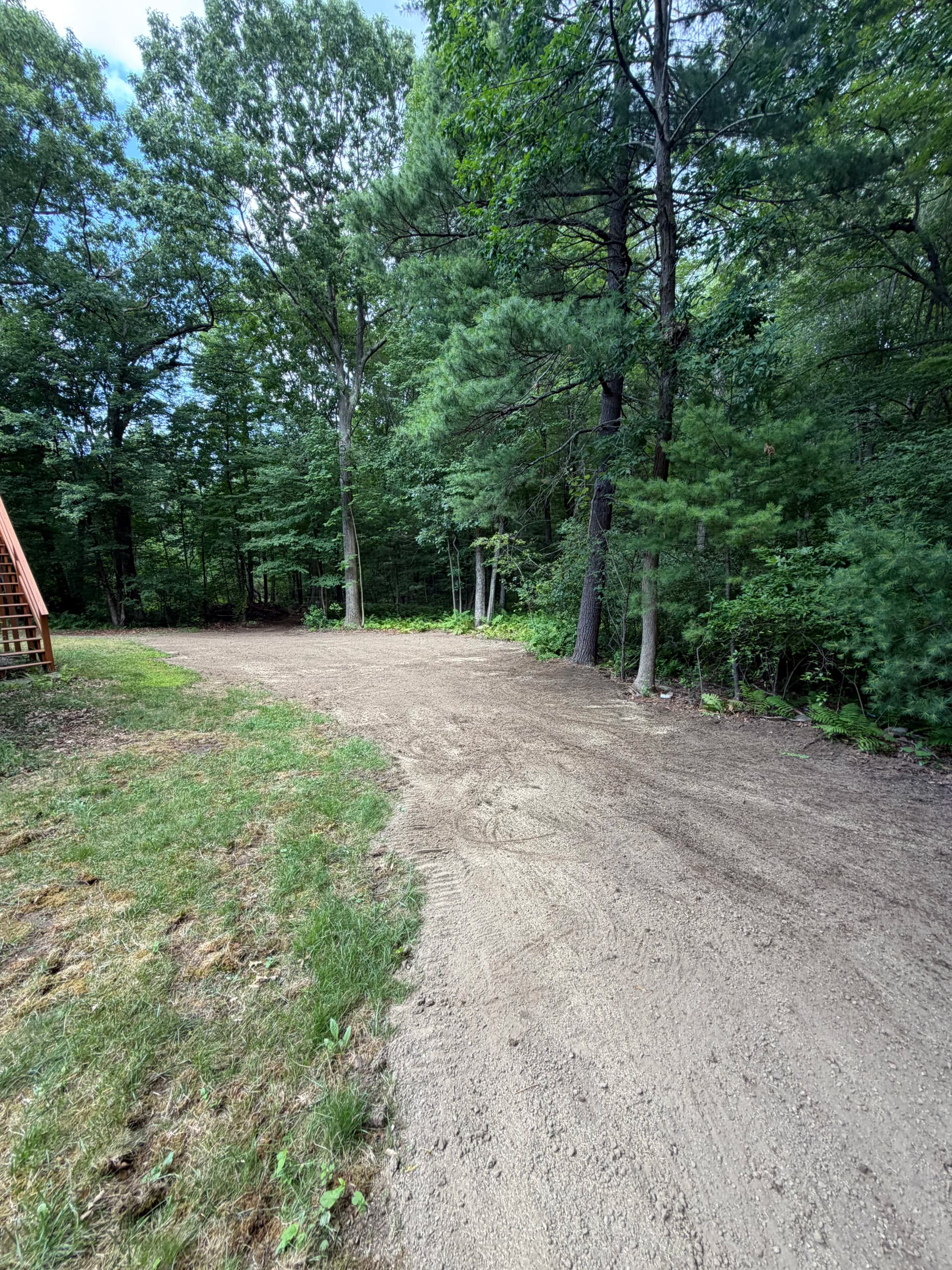 Gallery photos for Lawn Extension Through Land Clearing and Grading in Ashland: Image #3