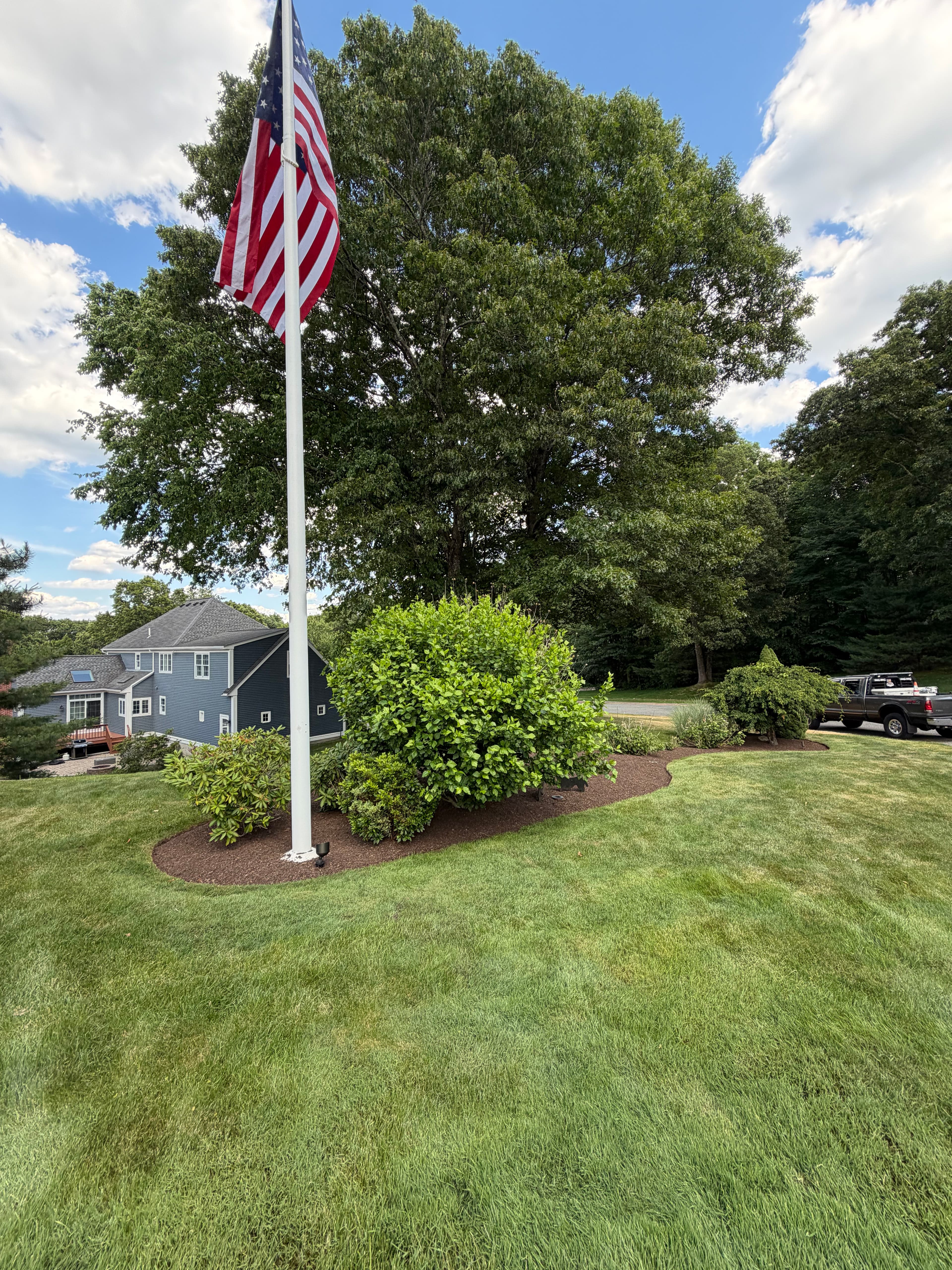 Project 40 Yards of Fresh Mulch Across Multiple Properties image