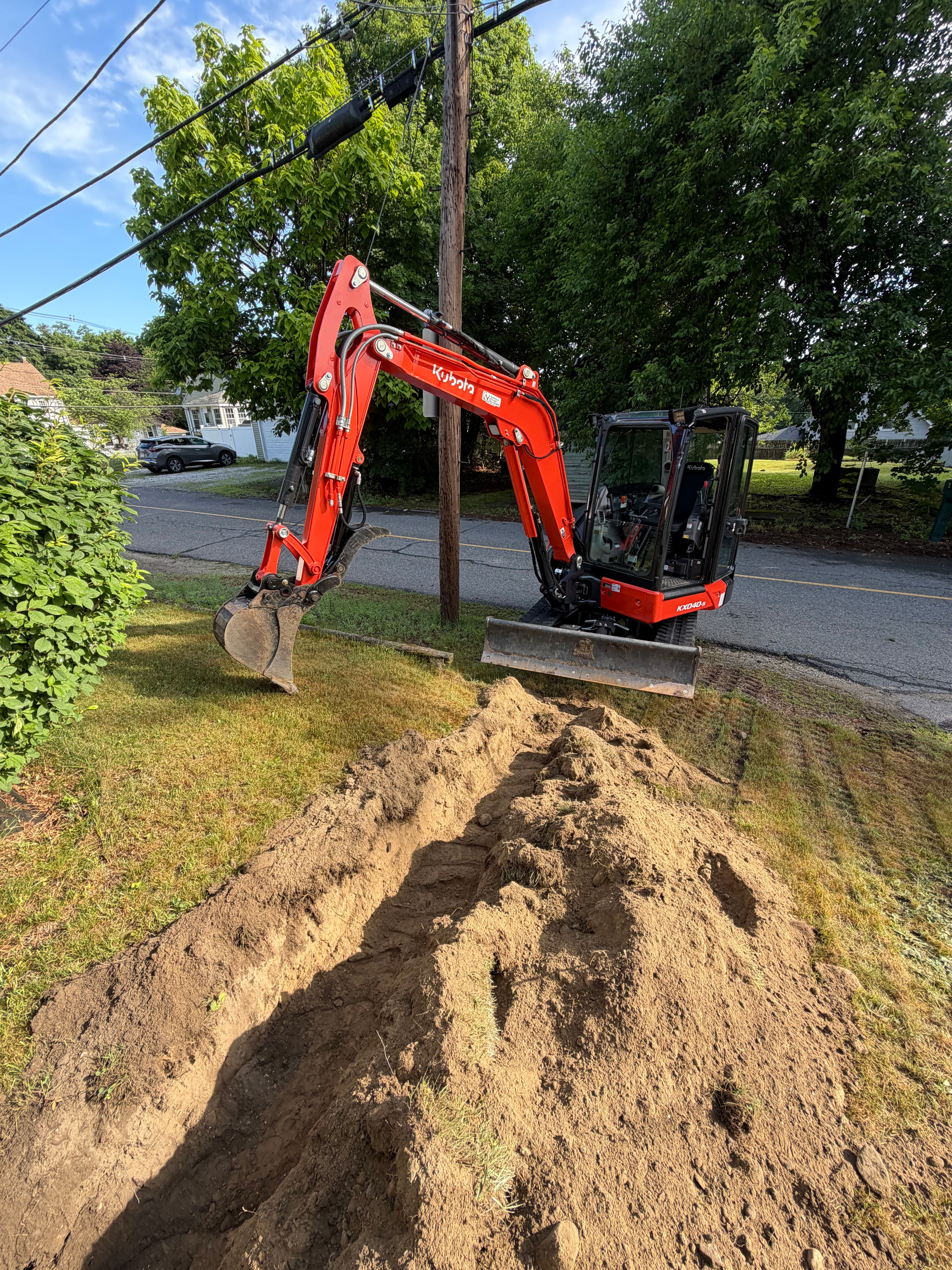 Project Downspout Line and Basement Drainage Fix in Millville image