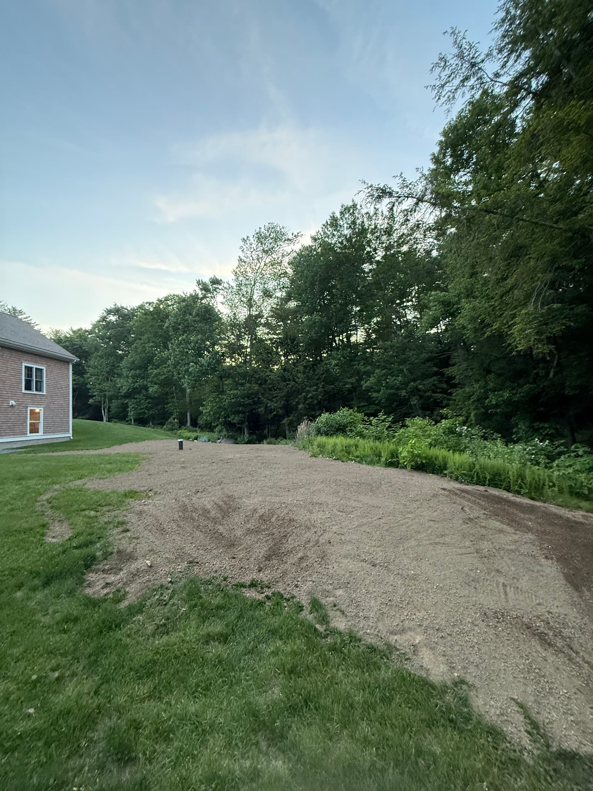 Lawn Repair and Hydroseeding After Well Installation in Upton