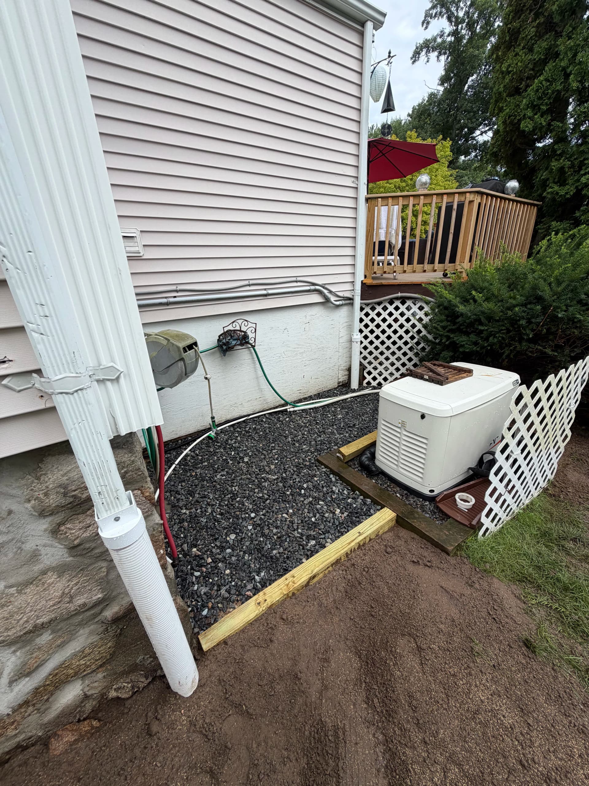 Dry Well Installation Stops Basement Flooding in Southborough