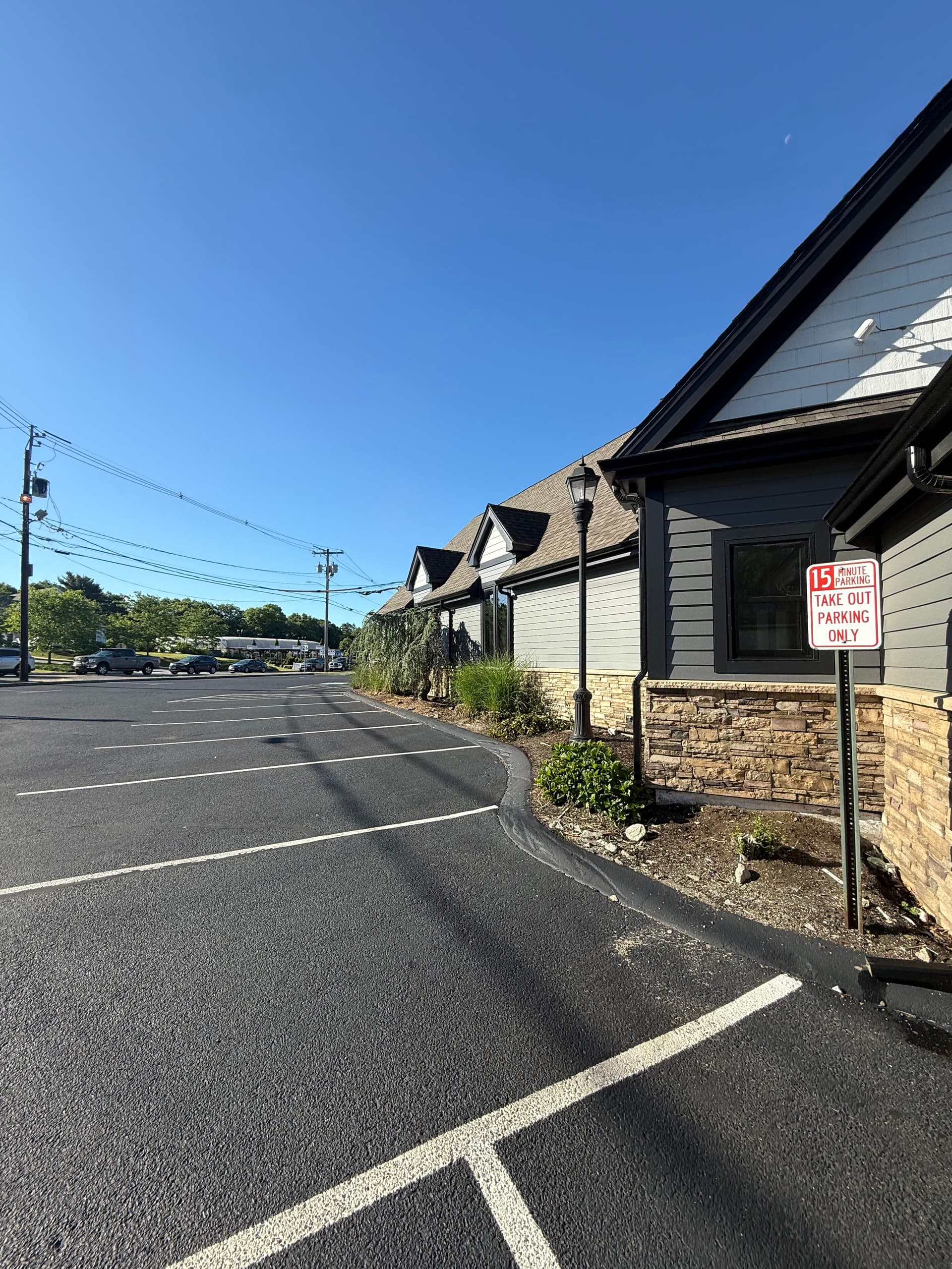Gallery photos for Full Landscape Removal and Replanting at a Medway Restaurant: Image #1