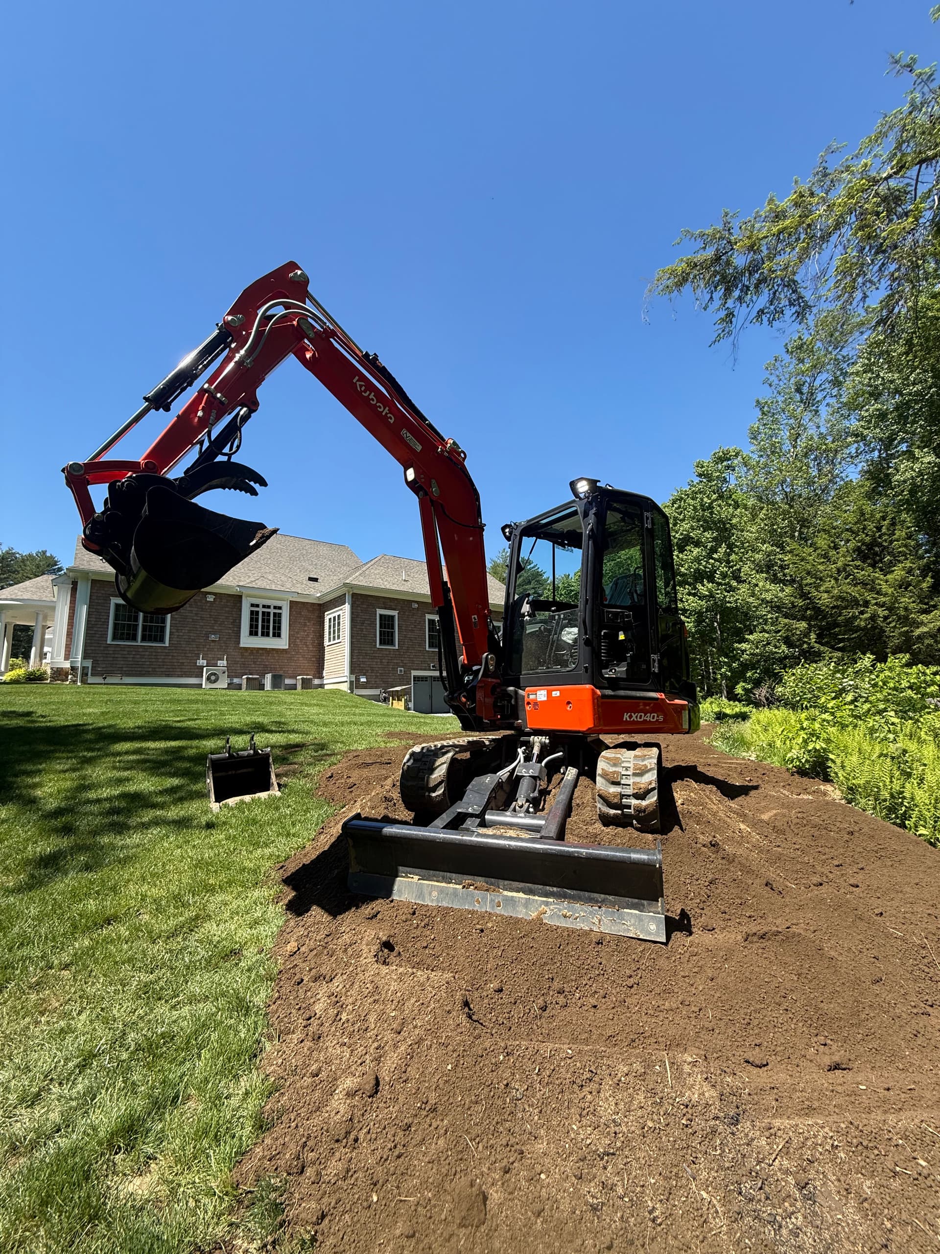 Lawn Repair and Hydroseeding After Well Installation in Upton