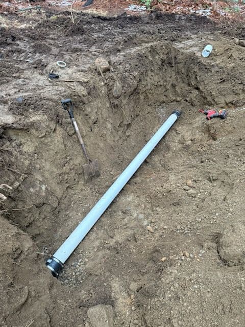 Foundation Drain Repair and Landscape Preparation