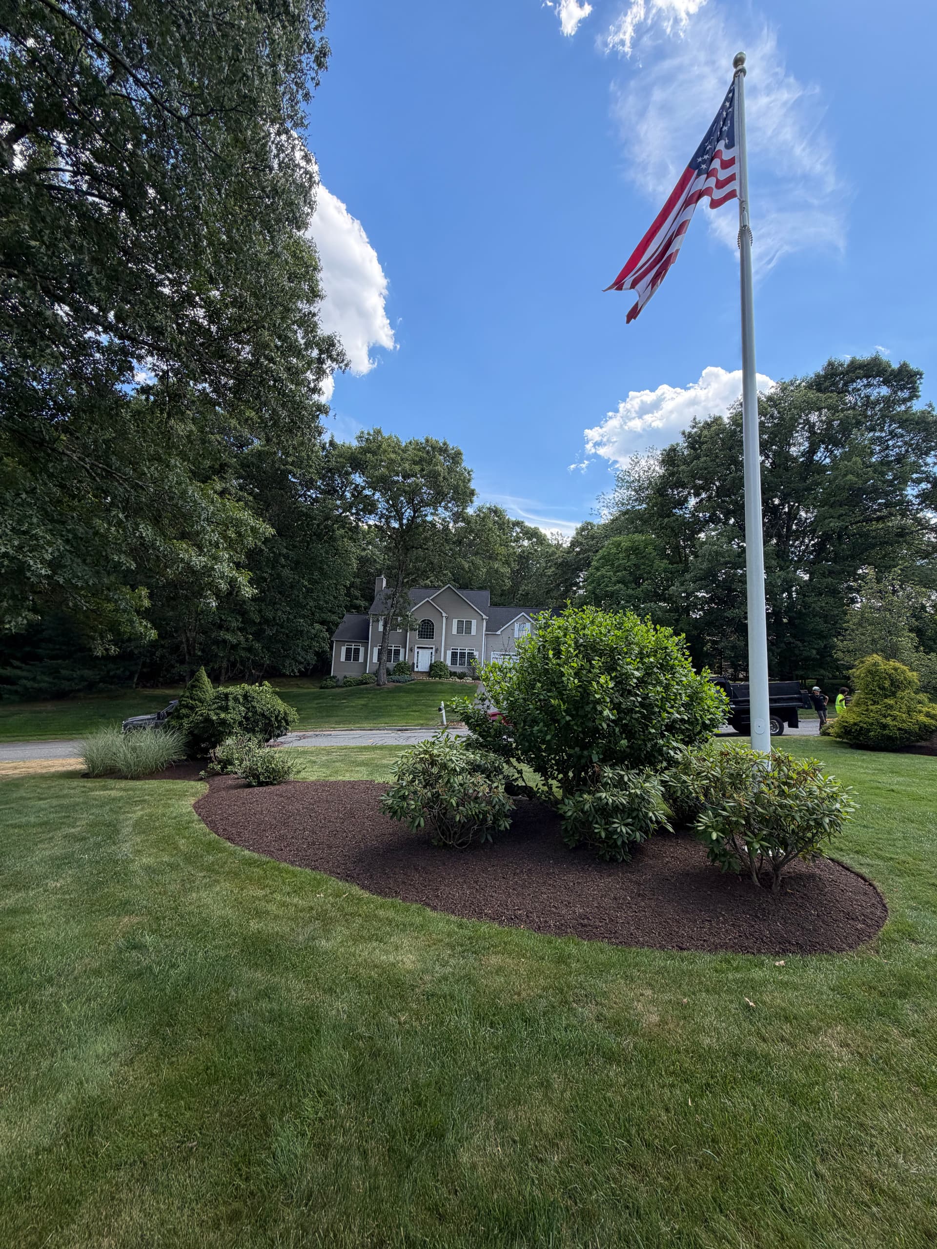 Gallery photos for 40 Yards of Fresh Mulch Across Multiple Properties: Image #2